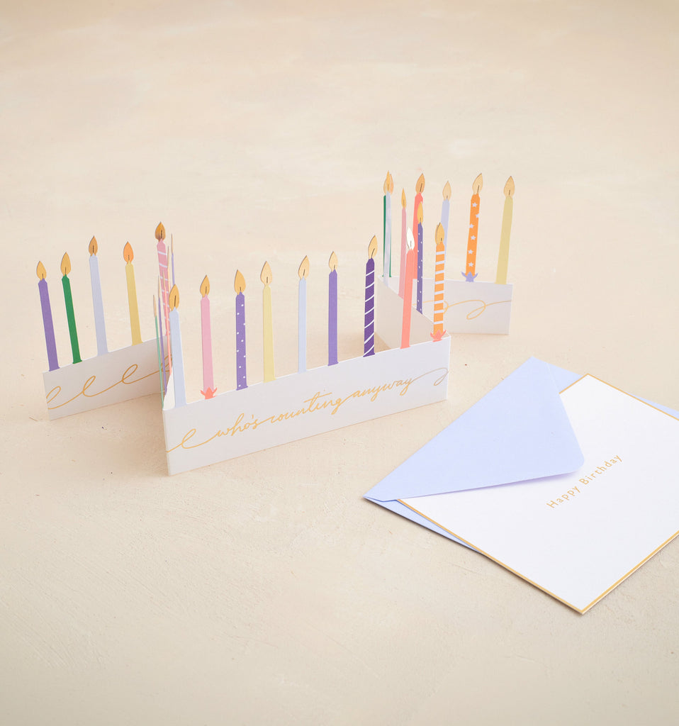 Candle Birthday Card