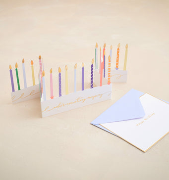 Candle Birthday Card
