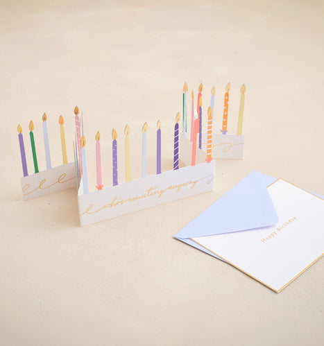 Candle Birthday Card