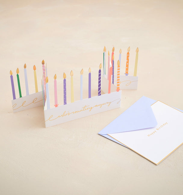 Candle Birthday Card